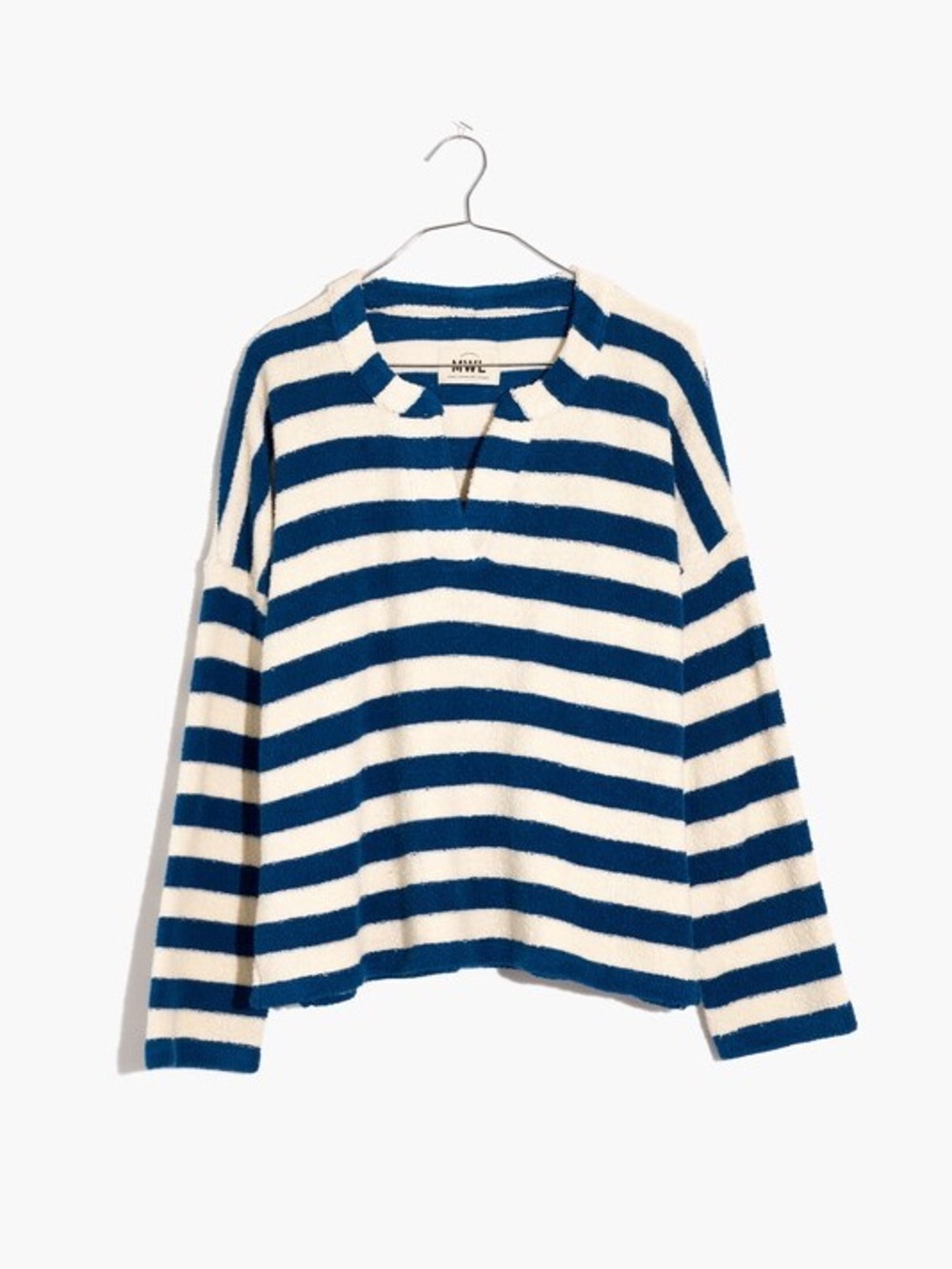 Madewell MWL Loop Terry Notched Sweatshirt